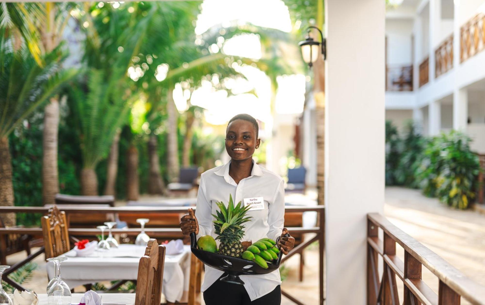 Karibu Beach Resort Pongwe Exterior photo